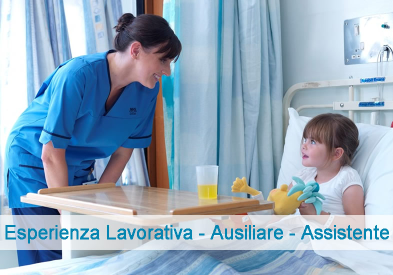 Esperienza Lavorativa - Ausiliare - Assistente